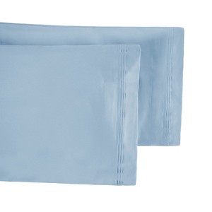650-Thread Count Cotton 2-Piece Pillowcase Set by Blue Nile Mills - 1 of 4