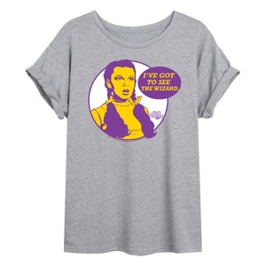 Women's - Wizard of Oz - Dorothy I've Got To See The Wizard Oversized Graphic T-Shirt - 1 of 4