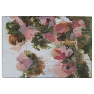 Laura Fedorowicz Floral Muse Outdoor Rug - Deny Designs - 1 of 4