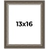 PosterPalooza | Weathered Black Picture Frame - UV Acrylic, Foam Board Backing, Hanging Hardware - 2 of 4