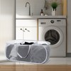 Unique Bargains Portable Folding Laundry Hampers 1 Pc - 2 of 4