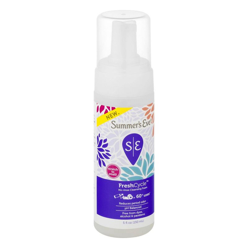 Summer&#39;s Eve FreshCycle No Rinse Cleansing Foam - 5oz, 2 of 5