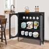 YIYIBYUS Modern Sideboard Buffet Cabinet for Kitchen Dining Room, Living Room, Black - 2 of 4