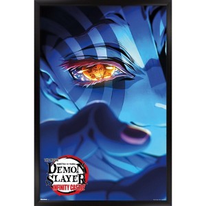 Trends International Demon Slayer: Infinity Castle (2025) - Akaza Key Art Framed Wall Poster Prints - 1 of 4