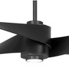 64" Minka Aire Modern Indoor Ceiling Fan with LED Light Remote Control Matte Black for Living Room Kitchen Bedroom Family Dining - 3 of 4