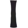 Memoi Women's Silky-Soft Ribbed Rayon Blend Crew Sock Brown 9-11 - 2 of 2
