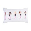 Everyday Kids 2-Pack Standard Pillowcases 20x26” - Soft Breathable Microfiber - Toddler Little Girl Twin/Full Bed - Ballerina - 2 of 4