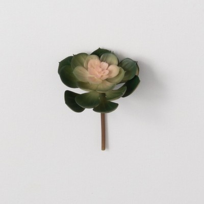 Sullivans Artificial Succulent Pick 5.25"H Green