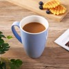 GustoWave 16 Oz Porcelain Tea Mug with Infuser and Lid – Microwave Safe, Ergonomic Handle, Lead-Free Glaze, for Loose Leaf Tea - 4 of 4