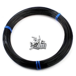 Diamond Fishing Products Diamond Outrigger Kit 400# 50yards or 100yards 100 Yards, Black - 1 of 4