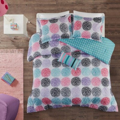 Purple Brittany Reversible Comforter Set