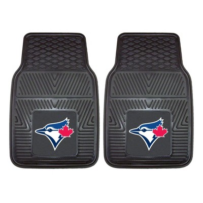 MLB Toronto Blue Jays Heavy Duty Car Mat Set - 2pc