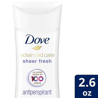 Dove Beauty Advanced Care Sheer Fresh 48-Hour Invisible Antiperspirant & Deodorant Stick - 2.6oz