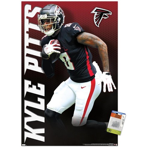 NFL Atlanta Falcons - Helmet 16 Wall Poster with Push Pins, 22.375 x 34 