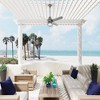 54" Searow Wet Rated Ceiling Fan with Wall Control Silver (Includes LED Light Bulb) - Hunter Fan: Modern Style, Reversible Motor, ETL Listed - 3 of 4