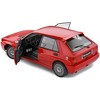 1991 Lancia Delta HF Integrale Rosso Corsa Red 1/18 Diecast Model Car by Solido - 4 of 4