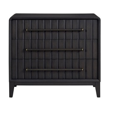 3 Drawer Bachelor Chest in Peppercorn Finish