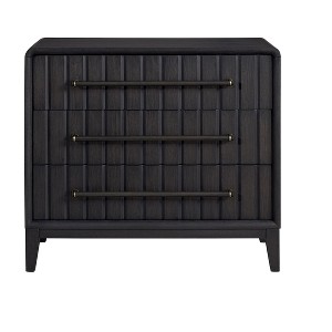 3 Drawer Bachelor Chest in Peppercorn Finish - 1 of 4