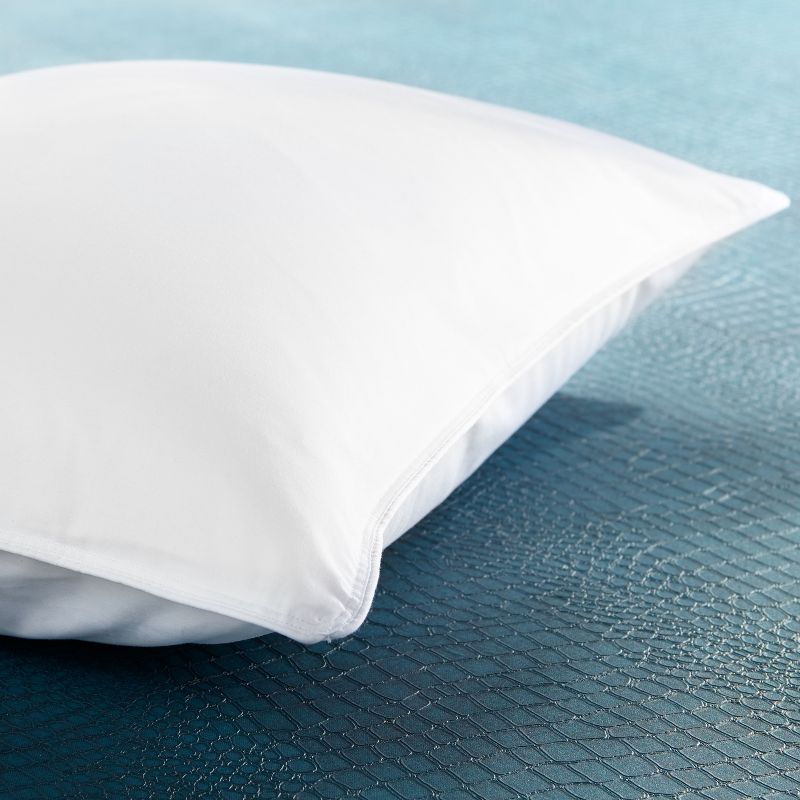 Downlite Soft White Goose Down Hypoallergenic Pillow – Perfect for Stomach Sleepers Standard, 4 of 9