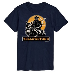 Men's - Yellowstone - Rip Rideing Horseback Short Sleeve Graphic T-Shirt - 1 of 4