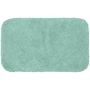 Serendipity Solid Shaggy Washable Nylon Bath Rug - Garland - 1 of 4