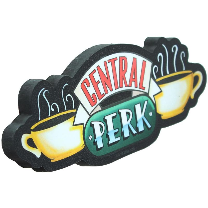 NMR Distribution Friends Central Perk Logo Plastic Magnet, 2 of 4