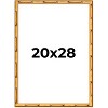 PosterPalooza | 20x28 Bamboo Picture Frame, UV Acrylic, 4 Finishes - Brown, Black, Gold, and Natural - 2 of 4