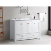 Dexmalle 48" Bathroom Vanity with Ceramic Sink Combo - 3 of 4