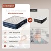 King Air Mattress, 18" Raised Built-in Pump, 1000 lb Capacity, Fast Inflate, Carry Bag - 2 of 4