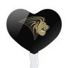 Lindenwood University Primary Logo Heart Love Cupcake Picks Toppers Decoration Set of 6 - 2 of 4