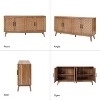 Kay Modern 63" Wide Sideboard with Adjustable Feet|HULALA HOME-WALNUT - 4 of 4