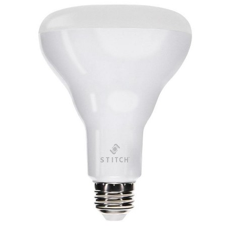 Monoprice Stitch Smart Wi‑Fi RGBCW Light Bulb 8W 650 Lumens BR30 works with Alexa/Google Voice Control Assistant - image 1 of 4