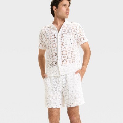 Men's Short Sleeve Woven Resort Shirt - Original Use™