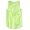 Aeropostale Womens Woven Tank Top, Green, Large - 2 of 2