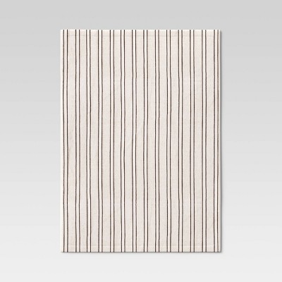 Cotton Striped Placemat Black/White - Threshold™