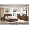 NicBex 4 Drawer Dresser for Bedroom,Modern Style Drawers with Round Handle,Dressers for Kids Room,Living Room,Entry and Hallway,Cherry - 3 of 4