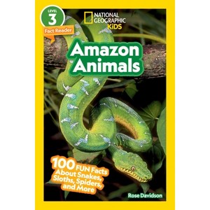 Amazon Animals (National Geographic Kids Readers, Level 3) - by  Rose Davidson (Paperback) - 1 of 1