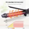 NICEBAY Curling Iron, Ceramic Curling Wand with 6 Temperature Up to 430°F, Professional Hair Curler for Multiple Hair Types - 2 of 4