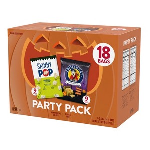 SkinnyPop & Pirates Booty Halloween Popcorn - 9oz/18ct - 1 of 4