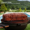 Sorbus Non-Stick Rib Rack - Porcelain Coated Steel Roasting Stand - 4 of 4