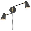 Lark Birdie 2 - Light Sconce in  Black/Lacquered Brass - 2 of 4