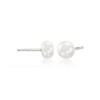 Ross-Simons 6-6.5mm Cultured Pearl and .60 ct. t.w. CZ Jewelry Set: 3 Pairs Of Earrings in Sterling Silver - 3 of 4
