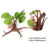 Unique Bargains Aquarium Plants Decorations Artificial Aquatic Plant Green 9.45" 1 Pcs - image 3 of 4