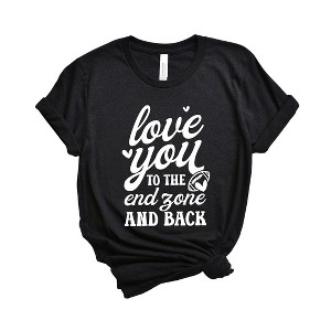 Simply Sage Market Women's To The Endzone and Back Short Sleeve Graphic Tee - 1 of 4