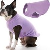 Gooby Zip Up Fleece Dog Sweater Black, 2X - 2 of 2