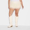 Women's High-Rise Bloomer Shorts - Wild Fable™ Cream - 2 of 3