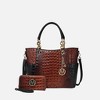 MKF Collection Merlina Faux Crocodile-Embossed Women’s Tote Bag & matching Wallet by Mia K - 2 of 4