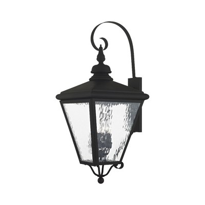 Livex Lighting Cambridge 4 - Light Wall Light in  Black