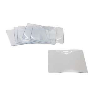 SICURIX Proximity Badge Holders, Horizontal, Clear, Pack of 50 - 1 of 4