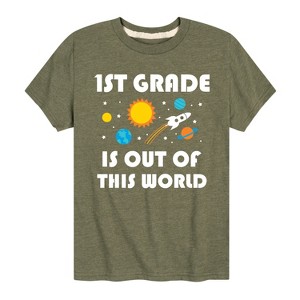 Boys' - Instant Message - Out Of This World 1st Grade Short Sleeve Graphic T-Shirt - 1 of 4